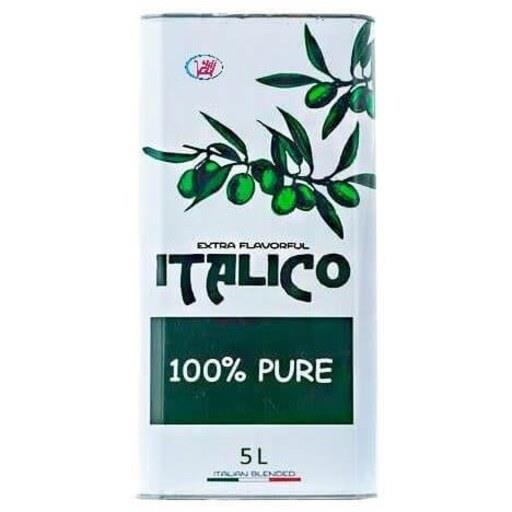 روغن زیتون  ایتالیکو  کارتن 4 عددی بدون بو با کیفیت تضمینی و عالی ()